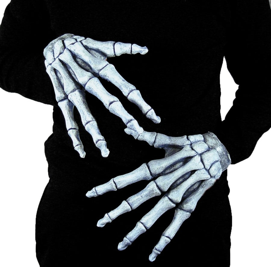 Guanti Halloween Mani Da Scheletro