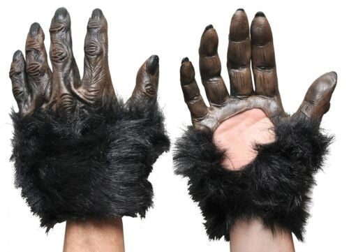 Guanti Halloween Mani Gorilla/Werewolf