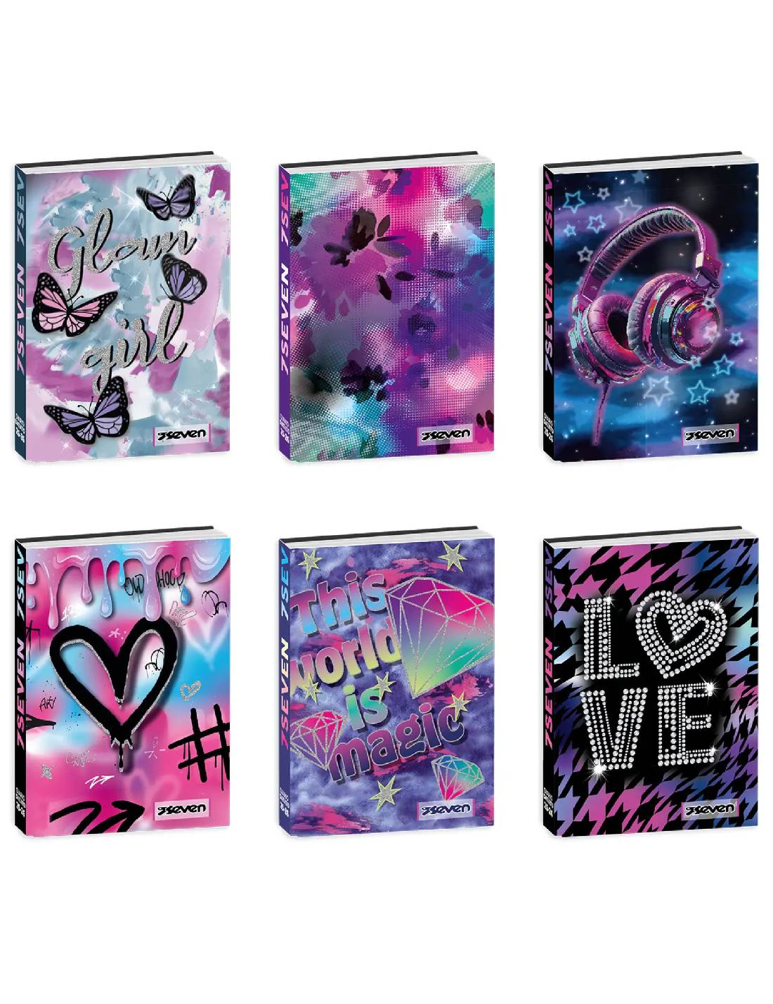 Diario Scuola SJ Gang 12 Mesi 2025/26 Girl