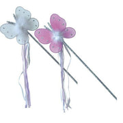 Bacchetta Magica Fata Bianca e Rosa