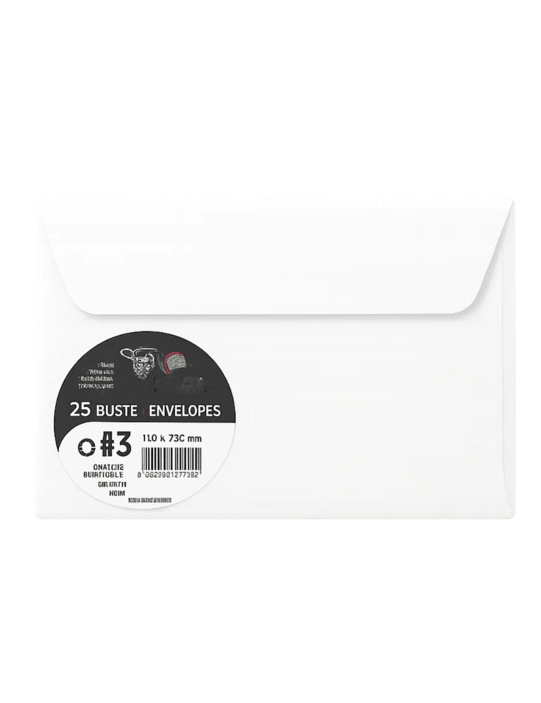 Buste Per Lettere Bianche 11x16cm 120g 20pz