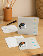 Buste Per Lettere Argento 11x16cm 120g 20pz
