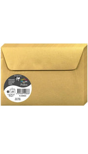 Buste Per Lettere Oro 11x21cm 20pz