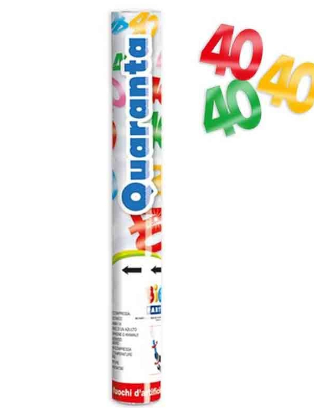 Cannone Sparacoriandoli 40 Metal 30cm