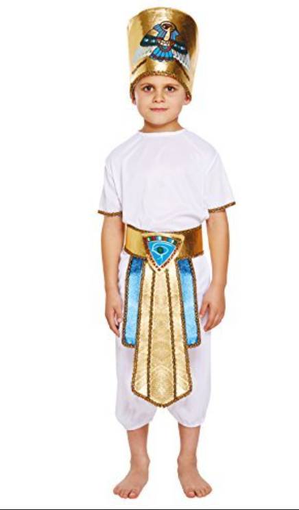 Costume Carnevale Bambino Faraone Egizio