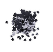 Coriandoli Sagomati Stelle Nere Foil 2cm 50gr