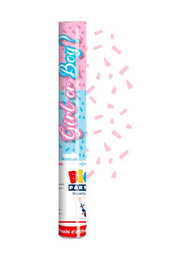 Cannone sparacoriandoli Baby Girl or Boy? Gender Reveal Rosa 30cm
