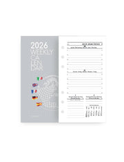 Ricambio InTempo Per Agenda Giornaliera 2026 9,5x17cm