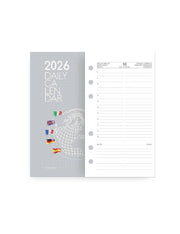 Ricambio InTempo Per Agenda Settimanale 12 Mesi 2026 15x21cm