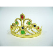 Diadema Principessa Oro Con Gemme Accessori Carnevale