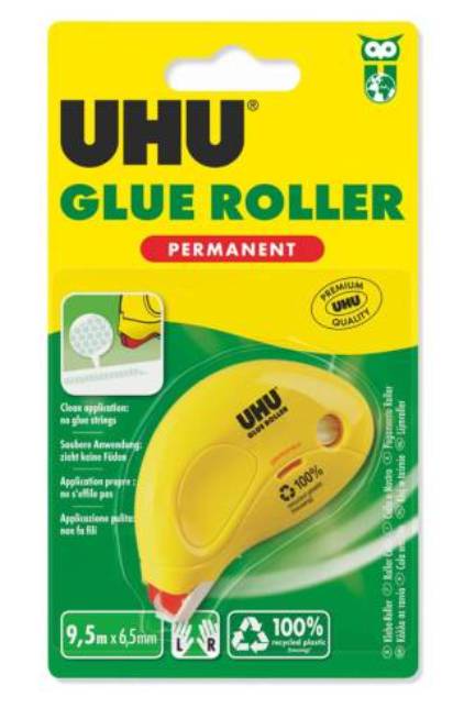 UHU Colla a nastro Dry&Clean Roller Permanente 8,5 mt