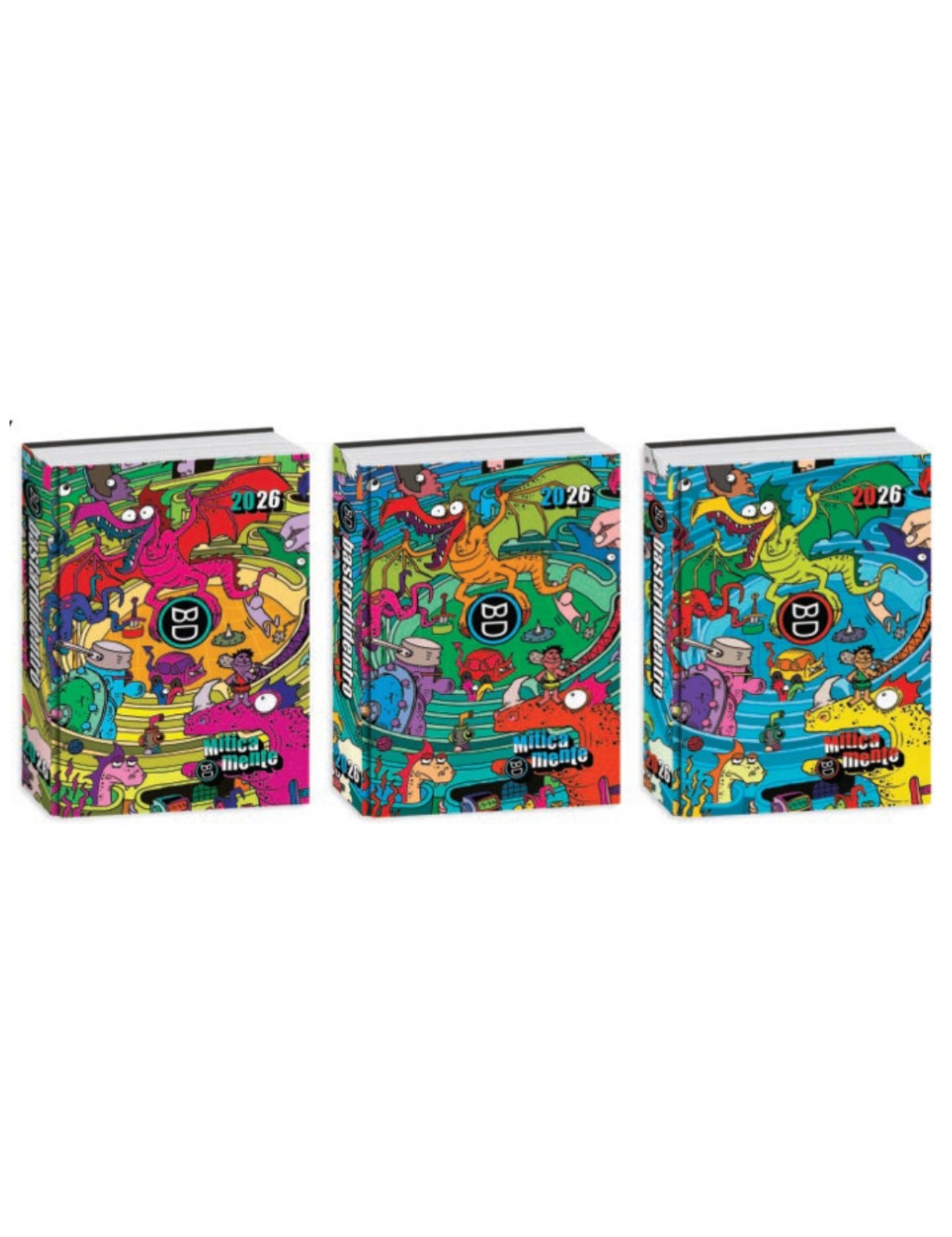 Diario Scuola 16 Mesi Datato 2025/2026 Bastardi Dentro Special