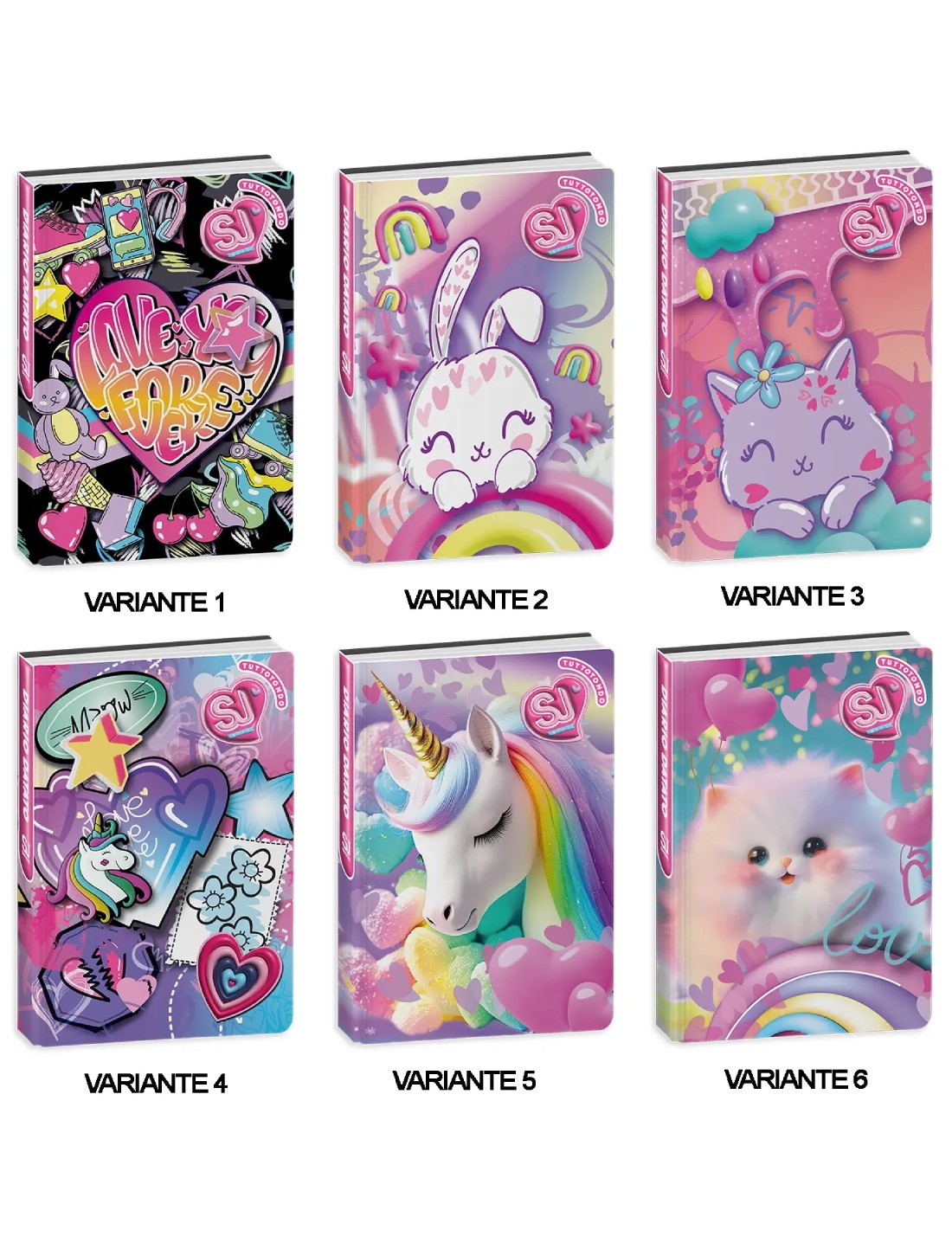 Diario Scuola Seven SJ Gang Boy 10 Mesi 2025/26 Gang Girl