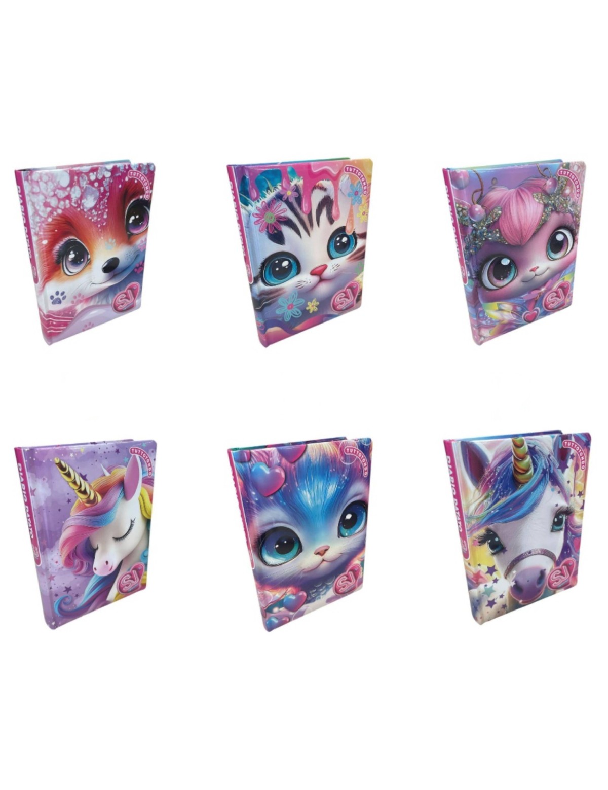 Diario Scuola SJ Gang Girl 10 Mesi 2025/26 Fantasie Animali