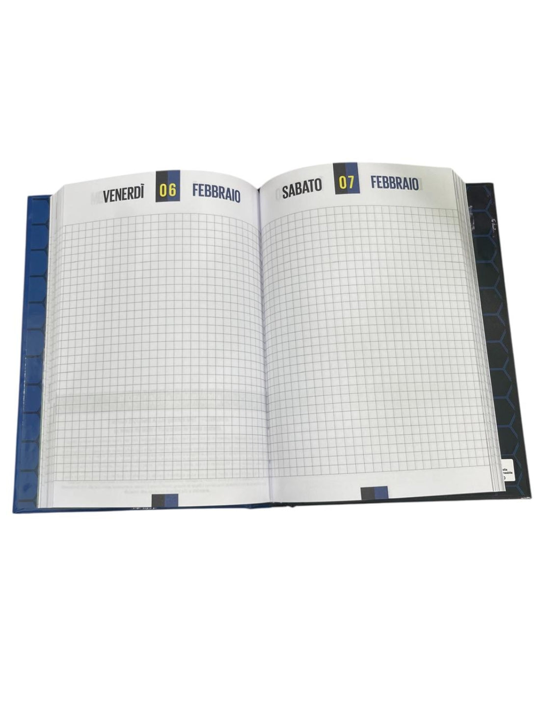 Diario Scuola 12 Mesi Datato 2025/2026 Seven Inter