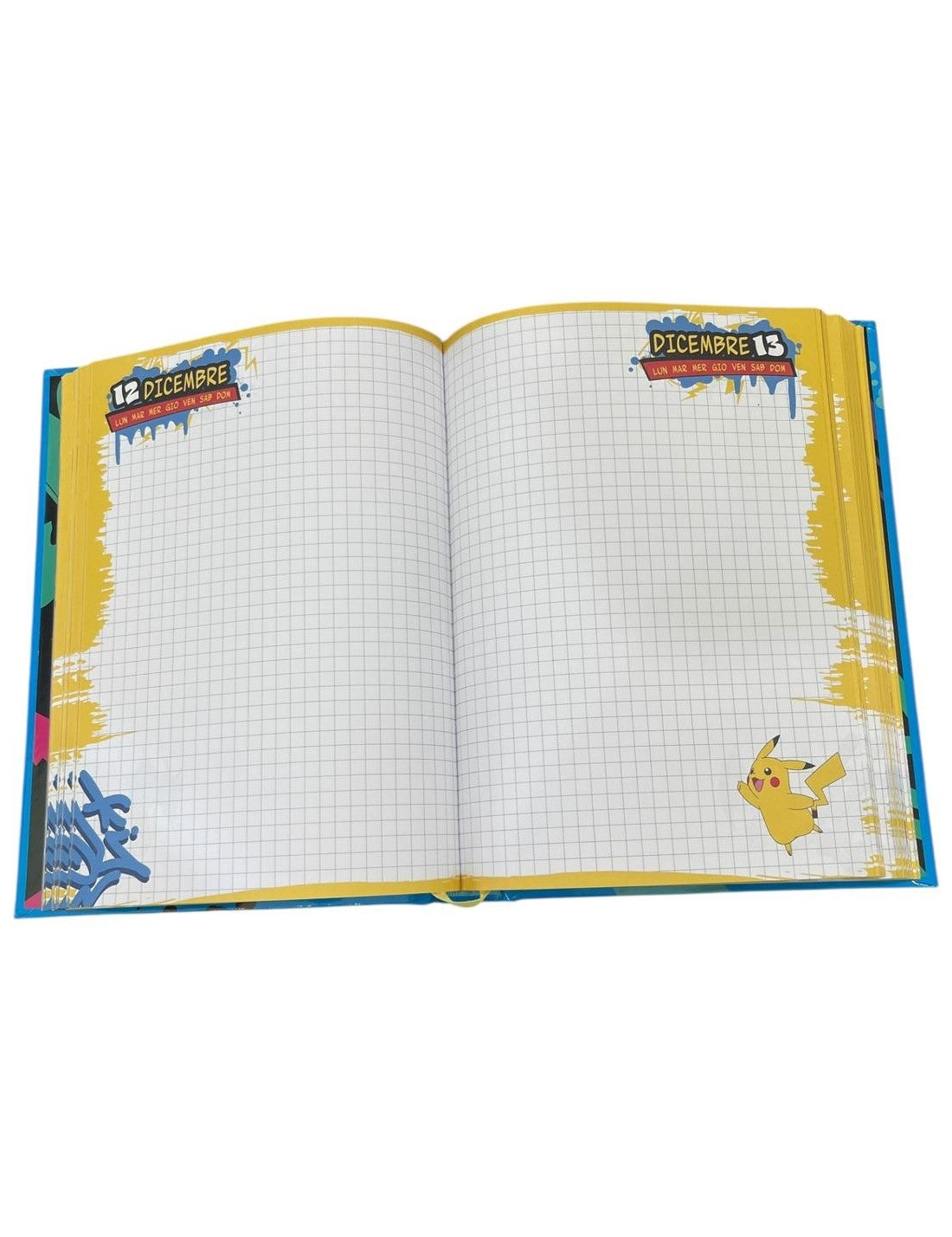 Diario Scuola 10 Mesi Non Datato Pokémon Pikachu
