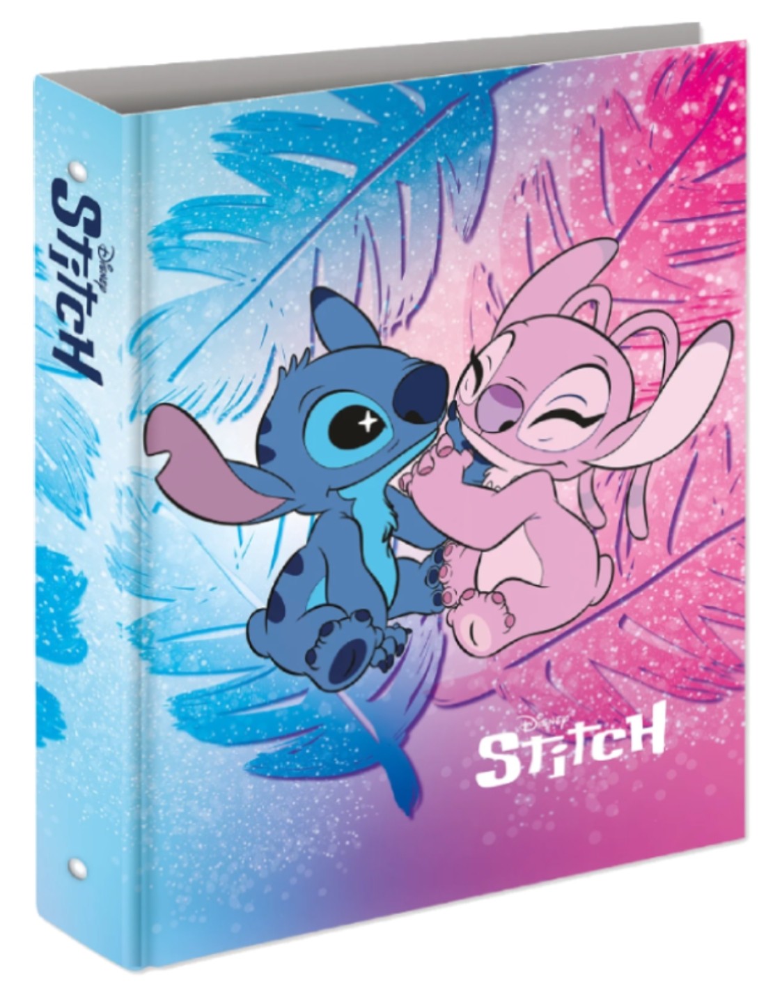Maxi Raccoglitore Ad Anelli Stitch E Angel