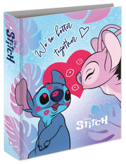 Maxi Raccoglitore Ad Anelli Stitch E Angel