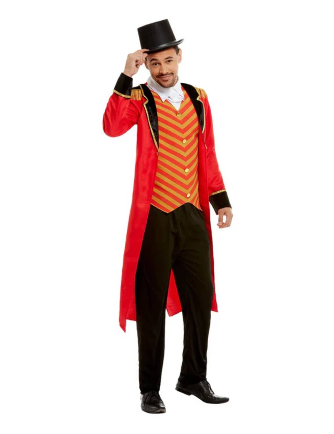 Costume Di Halloween Deluxe Ringmaster Uomo Tg.M