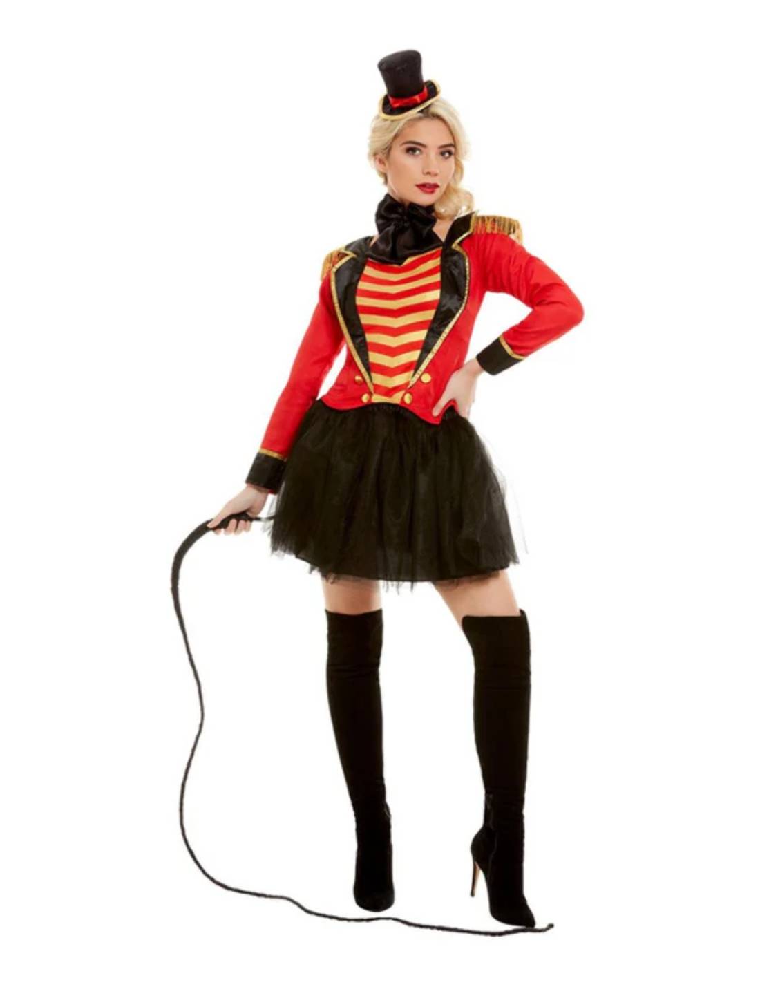 Costume Di Halloween Deluxe Ringmaster Donna Tg.M