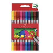 Faber-Castell Pennarelli Doppia Punta Neon 10pz.