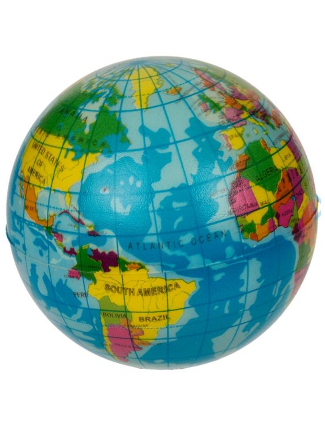 Antistress Squishy Mappamondo Allungabile Morbido