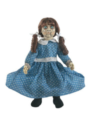 Decorazione Di Halloween Bambola Con Testa Girevole 28cm