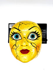 Maschera Rigida In Plastica Bambola Di Porcellana Maschera Halloween