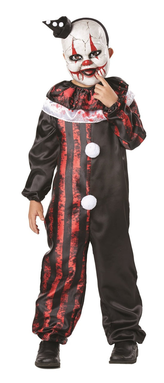 Costume Halloween Bambino Clown Diabolico