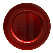 Sottopiatto In Polipropilene Rosso Liscio 33CM
