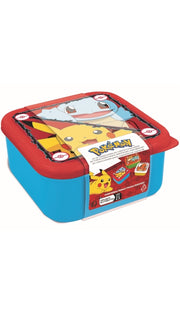 Set 3 Porta Pranzo in Plastica Pokémon