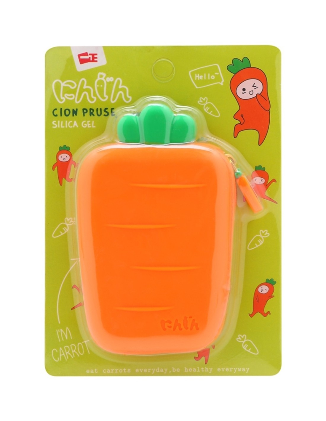 Borsellino Portamonete In Silicone Carot