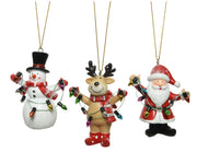 Addobbo Albero Di Natale Babbo Natale Pupazzo Di Neve Renna Prodotto Assortito
