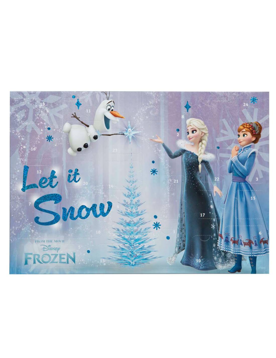 Calendario Dell'Avvento Disney Frozen 24 Caselle