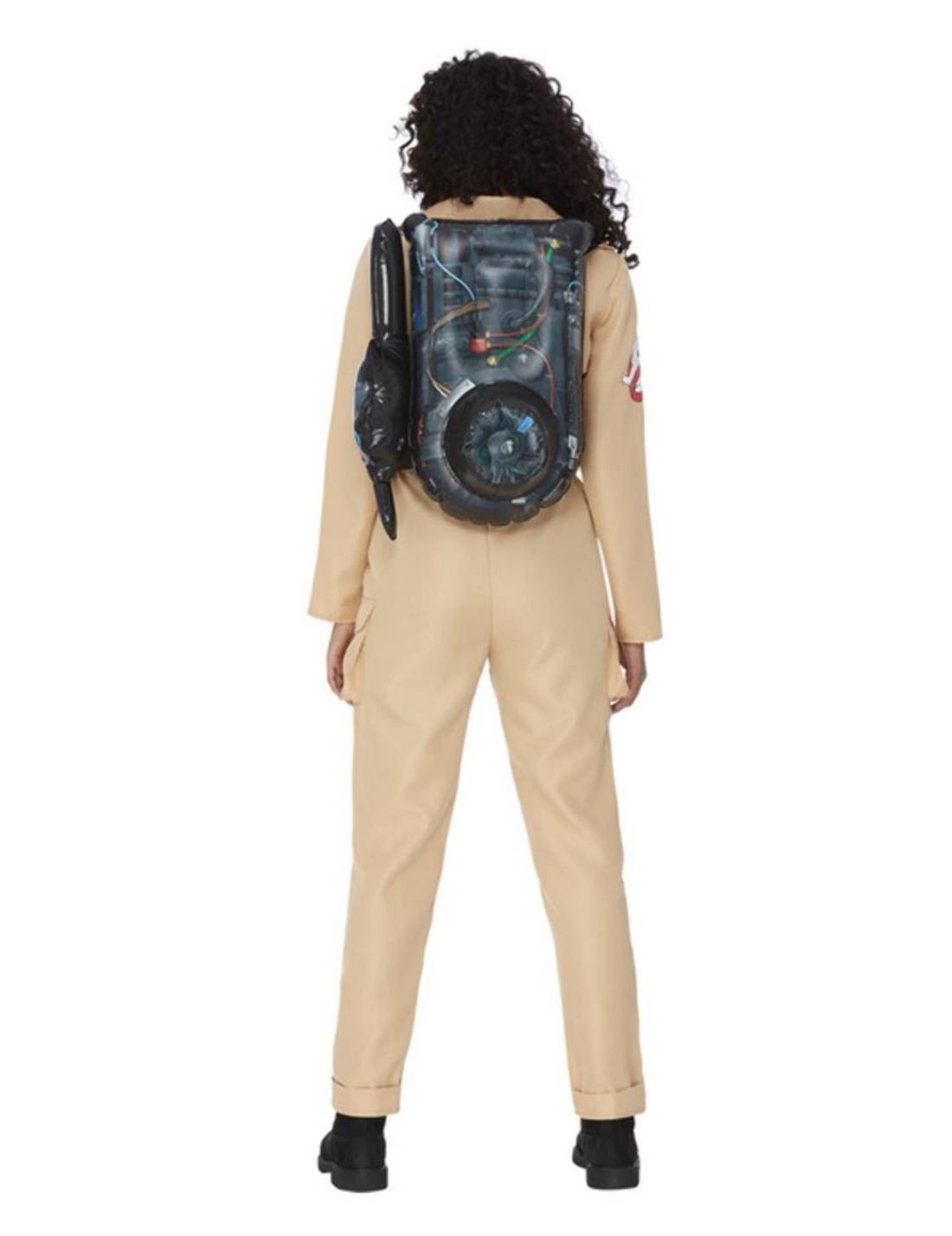 Costume Di Halloween Ghostbusters Boilersuit Beige Donna Tg.S