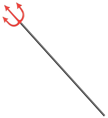 Accessorio Di Halloween Forcone Tridente Diavolo 120cm