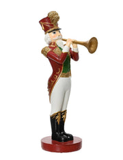 Addobbo Di Natale Schiaccianoci Trombettista 25cm