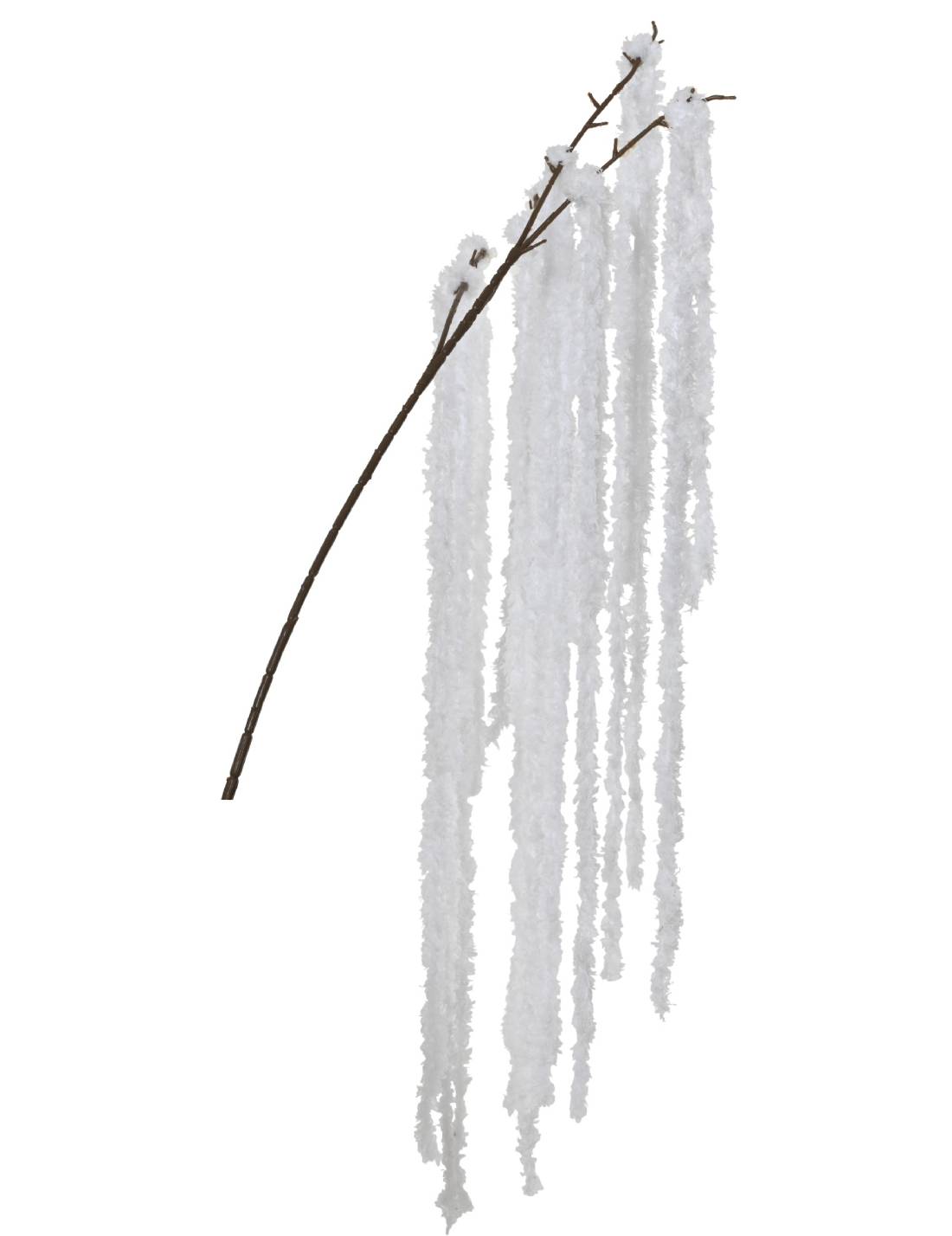 Ramo Artificiale Decorativo Cadente Bianco 80cm