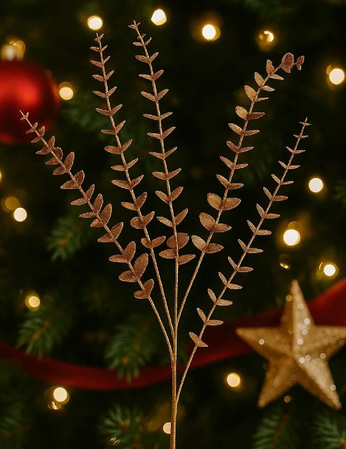Ramo Artificiale Decorativo Eucalipto 85cm