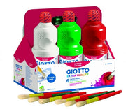 Giotto Confezione Tempera Acrilica 1000ml Colori Assortiti 6Pz.