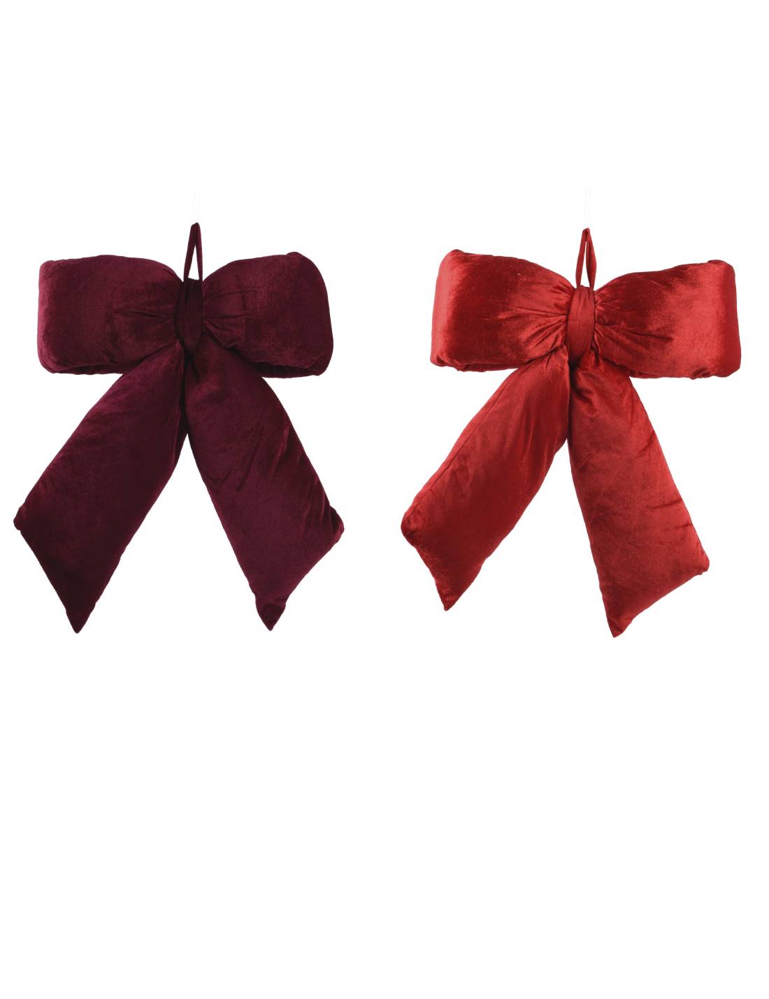 Addobbo Albero Di Natale Fiocco Decorativo 50cm