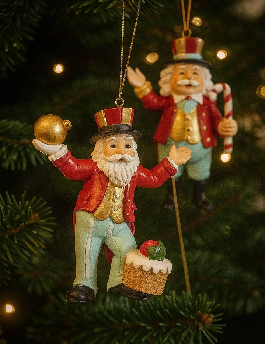Addobbo Albero Di Natale Direttore Circense 11cm
