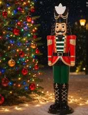 Addobbo Di Natale Schiaccianoci 155cm