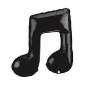 Palloncino Metalfoil Nota Musicale 40" 102cm