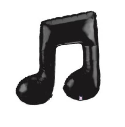 Palloncino Metalfoil Nota Musicale 40" 102cm