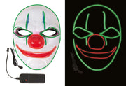 Maschera Da Clown Luminosa Maschere Halloween