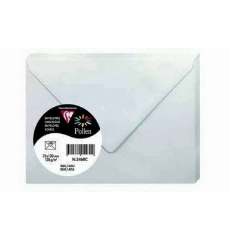 Buste Da Lettere Pollen Azzurro Chiaro 20pz 7,5x10cm