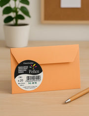 Buste Da Lettere Arancio 9x14cm 20pz