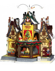 Carillon Lemax "Holiday Hamlet Christmas Shop" Villaggio Natalizio