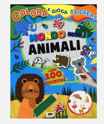 Album Da Colorare Mondo Degli Animali